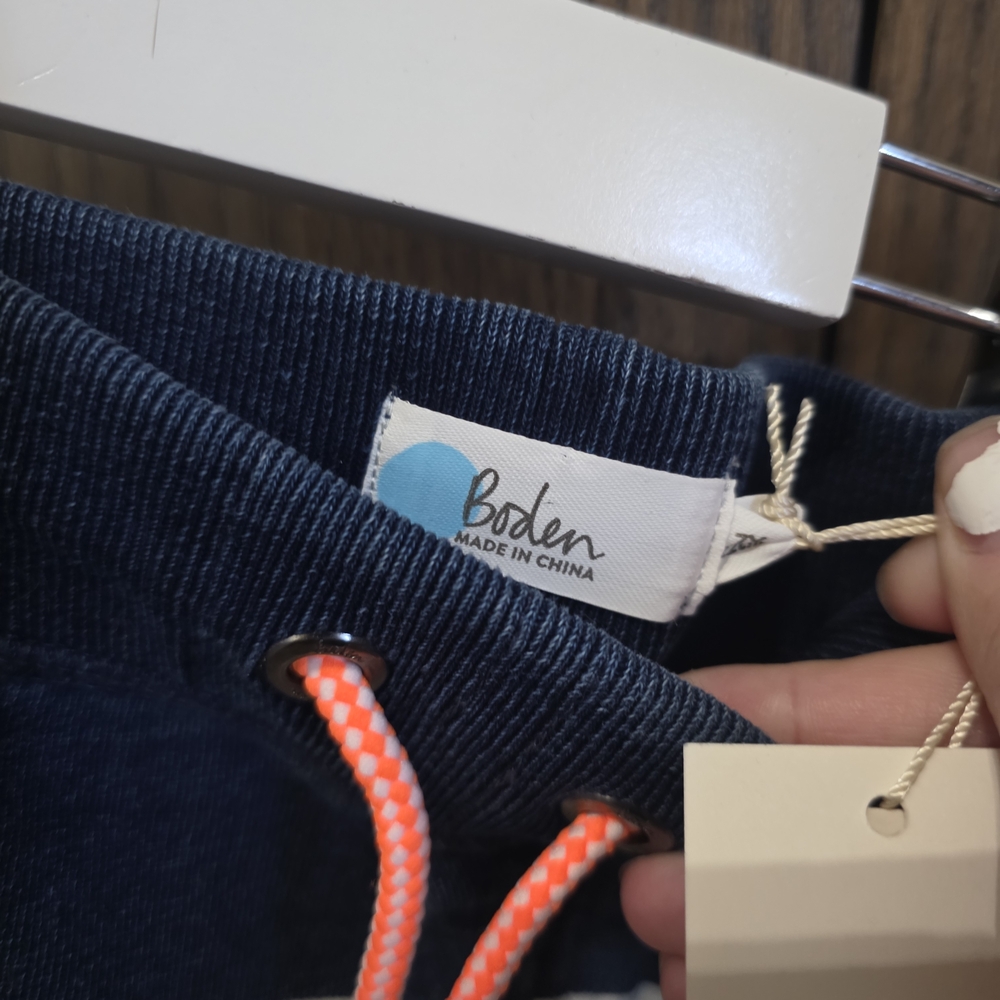 NWT Mini Boden Striped Shorts - Picture 3 of 3